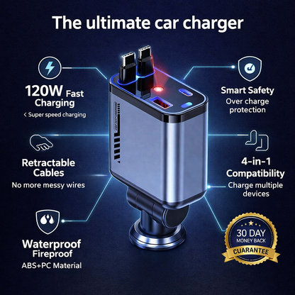 Electrify Mart™ Upgraded Car Charger 2.0
