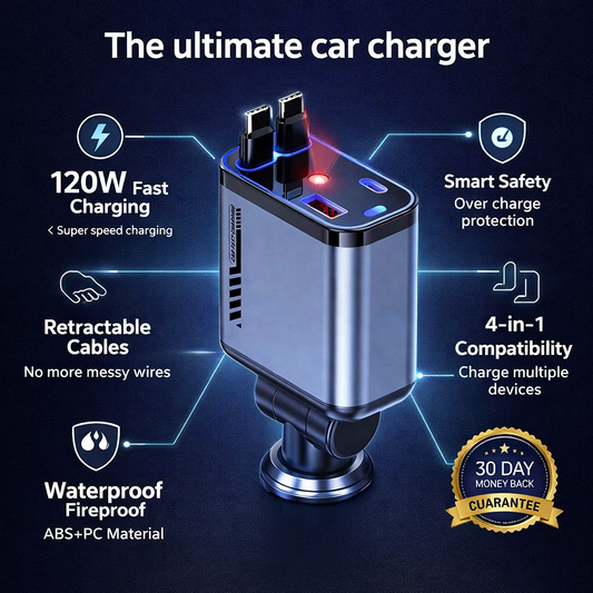 Electrify Mart™ Upgraded Car Charger 2.0