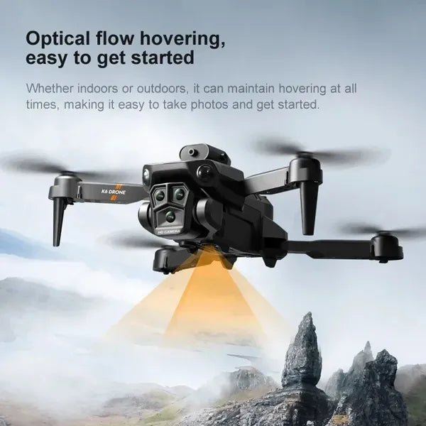 The latest 4K HDR triple camera drone K6 MAX in 2024